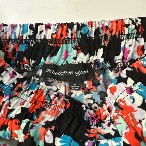 🌷 Ambiance Apparel Floral Skirt - Size Large 🌸 - Picture 3 of 6